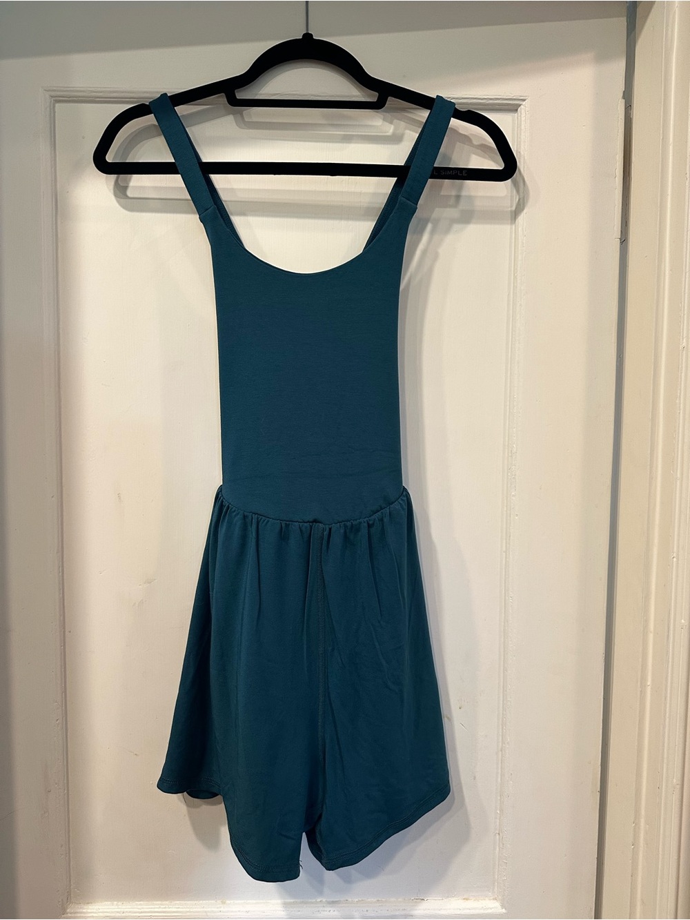 Imbodhi Lila Romper in Teal (built in undershorts)